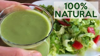 ADEREZO para ENSALADA ✅ salsa verde 💚así de fácil se hace este aderezo para ensalada KETO [upl. by Rikahs]