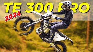 2024 HUSQVARNA TE 300 PRO HighPerformance Upgrades ‼️ [upl. by Onaled244]