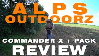 Alps Outdoorz Commander X  Pack Review  Best Budget Frame Pack for ELK [upl. by Atsyrk]