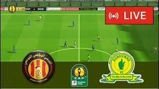 Esperance vs Sun Downs live today African Champions League Full Match simulation Gameplay PC [upl. by Oreste]