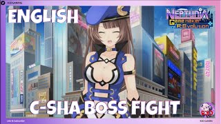 Neptunia Game Maker R Evolution Gameplay Chapter 1 CSha Boss Fight CAPCOM [upl. by Iaras]