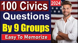 US Citizenship 2024  Prepare for Success 10 Exam Sets of 100 Civics Test New [upl. by Nally]