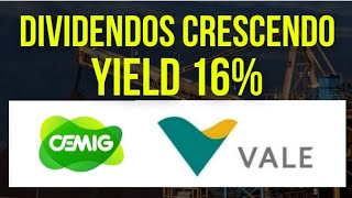 CMIG4 CEMIG SURPREENDE COM QUALIDADE E DIVIDENDOS VALE3 CRESCIMENTO dividendos investir vale3 [upl. by Derian]