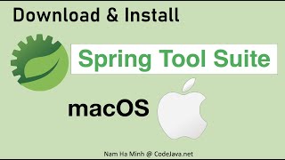 Download and Install Spring Tool Suite on macOS Spring Tools 4 for Eclipse [upl. by Caitrin]