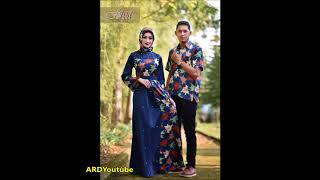 Model Baju Batik Wanita Modern 2018 Gamis Batik Pesta 2018 [upl. by Yobybab]