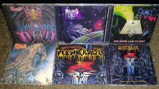 Death Metal CD Collection Update [upl. by Rodrich829]