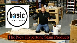 Staining maple floors with the new Hypertone stain [upl. by Ierna]