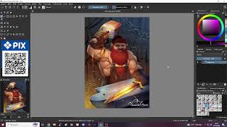 🔴KRITA  Pintura digital krita pinturadigital [upl. by Aisats]