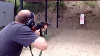 Norinco AK47 full auto 3 round burst [upl. by Wilbert]