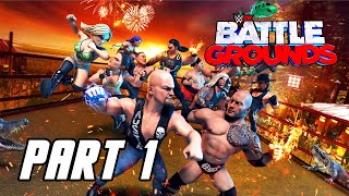 WWE 2K Battlegrounds  Gameplay Walkthrough Part 1 No Commentary PS4 PRO [upl. by Jordanson959]