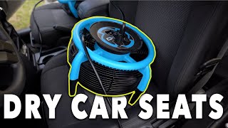 3 Ways We Dry Car Seats and Carpeting as Mobile Detailers  Don’t Leave The Interior Wet [upl. by Kennan961]