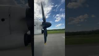 Dash 8 TAKE OFF from Timmins [upl. by Rodolph]