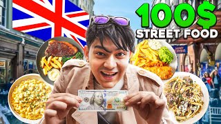 100 Street Food challenge London THIS WAS Expensive [upl. by Amora]