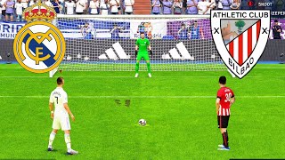 REAL MADRID VS ATHLETIC BILBAO  FC24 PENALTY SHOOTOUT RONALDO VS MESSI  ⚽⚽⚽⚽🗿🗿 [upl. by Namyl]