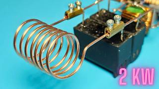 How to Make an induction Heater 2kw induction Heater [upl. by Ireg]