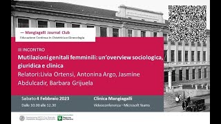 Mutilazioni genitali femminili unoverview sociologica giuridica e clinica [upl. by Feingold]