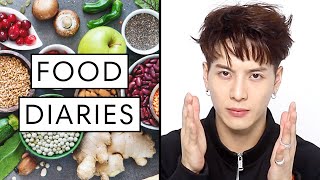 Everything Jackson Wang Eats in a Day  Food Diaries Bite Size  Harpers BAZAAR [upl. by Ellebasi]