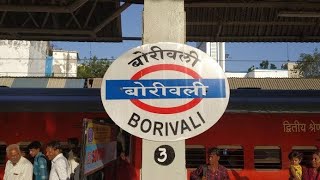 Borivali Railway station view  Mumbai [upl. by Batholomew]