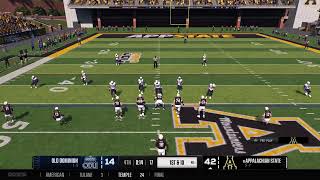 CFB25 PTFL Go5 S2 18 App ST vs ODU [upl. by Ronald]