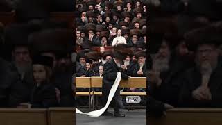 Skver Rebbe dances Mitzvah Tantz At The Wedding Of His First Great Grandchild  Shvat 5784 [upl. by Kyriako566]