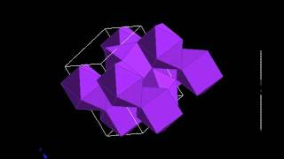 Crystallography Unit cell of cementite Fe3C [upl. by Beckerman]