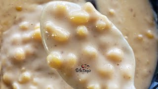 Jamaican Hominy Corn Porridge MADE EASY with just a FEW SIMPLE STEPS  WHITNEYS KITCHEN JAMAICA [upl. by Kassie]