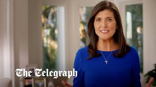 Republican Nikki Haley launches her 2024 presidential election campaign [upl. by Yreffoeg]