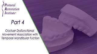 Occular Dysfunctional Movement Association with Temporal Mandibular Function Part 4 [upl. by Nappie678]