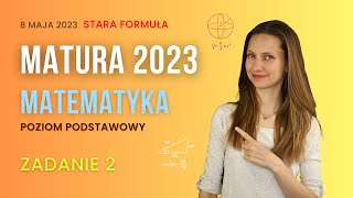 Zadanie 2 Podstawa Matura Matematyka Maj 2023 👩‍🎓 Działania na Potęgach i Pierwiastkach z Minusem SF [upl. by Avra1]