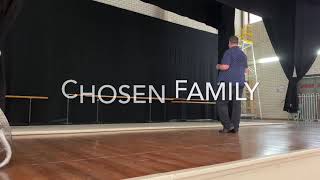 Line Dance “ Chosen Family “ Demo and Walk Through [upl. by Okwu]