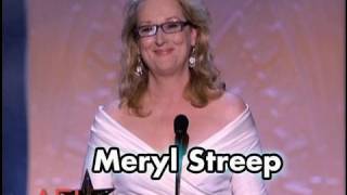 Meryl Streep Salutes Mike Nichols at the AFI Life Achievement Award [upl. by Thury]