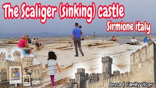 Places to see in Sermione Italy Scaliger sinking castle lake Garda [upl. by Hesoj]