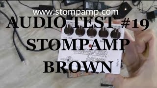 AUDIO TEST 19  Officina Elettrica  StompAmp Brown  Massimo Varini [upl. by Aihsiym]