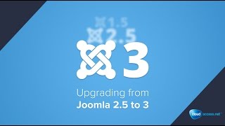 Upgrading from Joomla 25 to 30 32213 [upl. by Farra500]