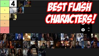 The Flash Season 6 Ranking Tier List Best amp Worst Characters [upl. by Haldan]