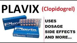 PLAVIX Clopidogrel Uses Dosage Warnings Side Effects clopidogrel drugstoremakeup [upl. by Isma]