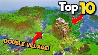 Top 10 EPIC SEEDS for Minecraft 1204 Best Minecraft Trails amp Tales Seeds Java amp Bedrock [upl. by Eibrad653]