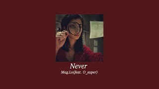 never  maglo ft osuper  slowed [upl. by Muhcan]