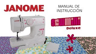 MANUAL DE INSTRUCCIONES JANOME SEWMINI DELUXE [upl. by Nomad110]