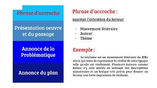 Commentaire composé français seconde générale [upl. by Dombrowski799]