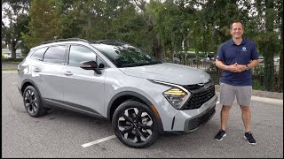 Is the 2024 Kia Sportage a BETTER compact SUV to buy than a Honda CRV [upl. by Sixele]