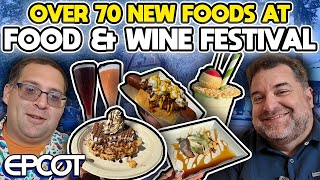 EVERY NEW ITEM at 2024 EPCOT Food amp Wine Festival [upl. by Adaynek]