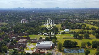 Chigwell School  100 Acre Site  Drone Tour [upl. by Ecyoj]