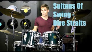 Sultans of Swing Drum Tutorial  Dire Straits [upl. by Anirbac]