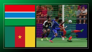 Cameroon vs Gambia  Group C  AFCON 2023 [upl. by Yesnik]