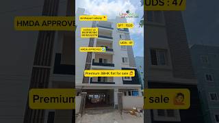 premium 3BHK flat for sale in simhapuri colony 🙋🏡 flatforsale home property premiumflats [upl. by Anayhd]