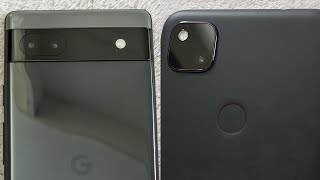 Google Pixel 6a vs Google Pixel 4a  Camera Test [upl. by Juliano]