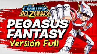 ·MAUREN·「Pegasus Fantasy Versión Full」★SAINT SEIYA OPENING 1★ [upl. by Bogart]