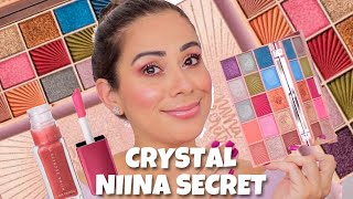 TESTEI Paleta NIINA SECRETS CRYSTAL Eudora [upl. by Ashleigh]