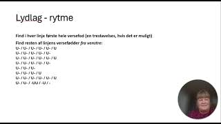 Modellering Nykritisk lyrikanalyse [upl. by Adnovaj]